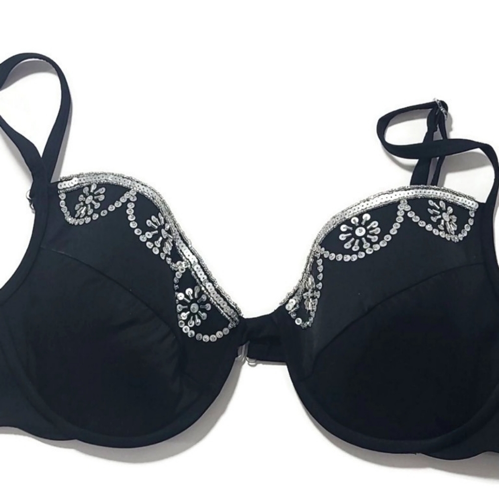 Spiegel Sequin Bikini Top
